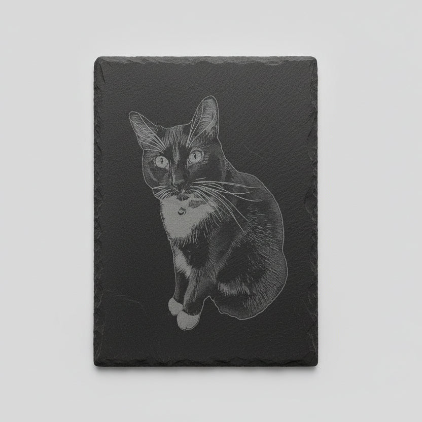 pet lover engraved photo