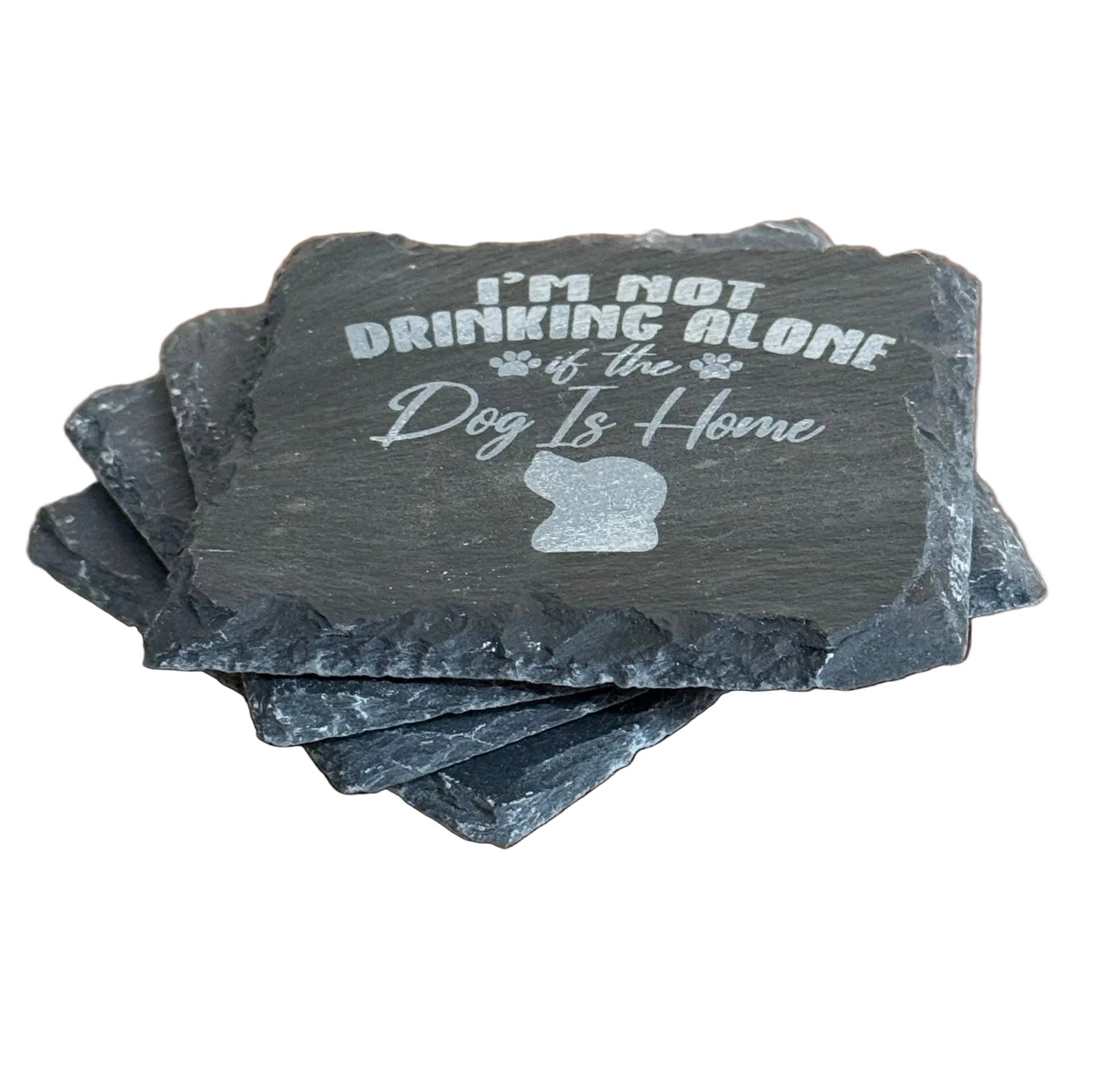 wine quote coasters entertaining, pet lover