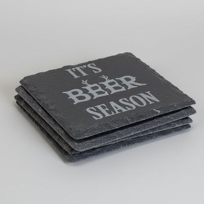 beer season set of 4 coasters
