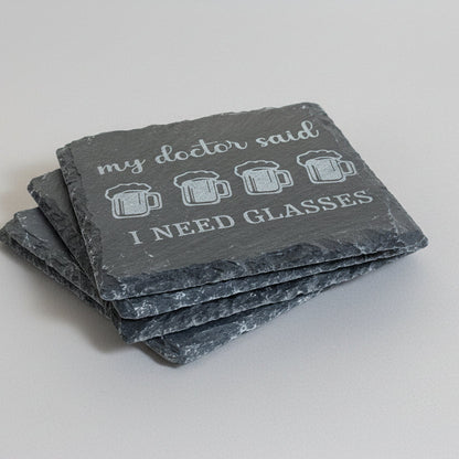 funny beer quote coaster set of 4

