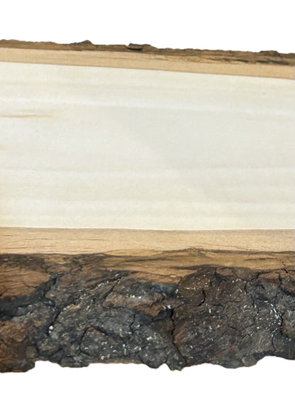  live edge wood plank for laser engraving 